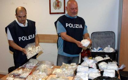 Droga, sgominata banda di narcotrafficanti albanesi