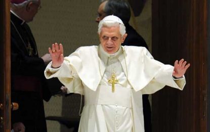 Benedetto XVI ai luterani: "Portiamo colpa delle divisioni"