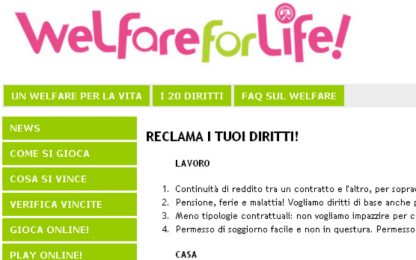 “Welfare for life”: l’ultima riffa di San Precario