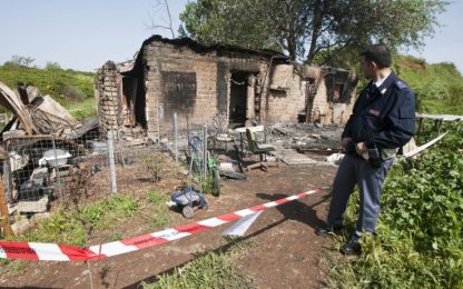 Roma, trovato cadavere bruciato in baracca sulla Laurentina