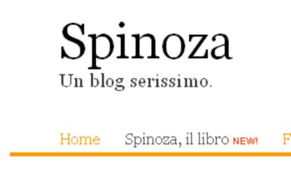 Spinoza.it: le battute del blog finiscono in un libro