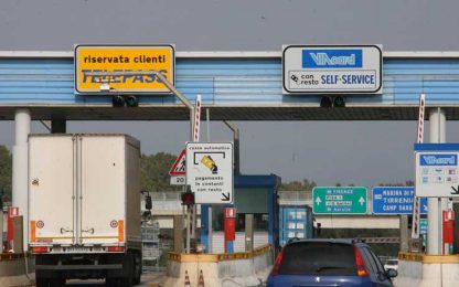 Autostrade, stop agli aumenti dei pedaggi in tutta Italia