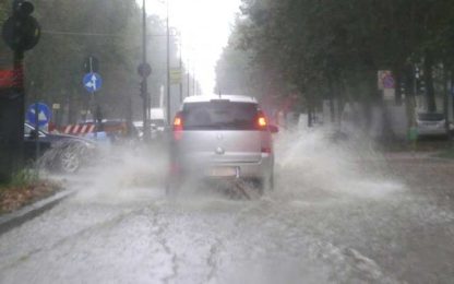 Mezza Italia è sotto la pioggia