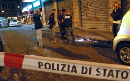 Napoli, sparatoria in centro: un morto