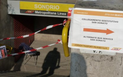 Metro a Milano, riapre la linea3. Si valutano i danni