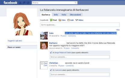 E su Facebook spunta la fidanzata immaginaria di Berlusconi