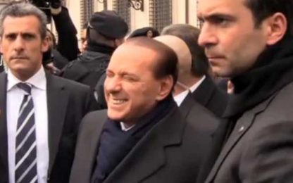 Berlusconi insultato per strada: "Sei un co..."