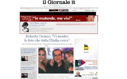 Il Giornale: "Ecco le foto delle feste di Berlusconi"