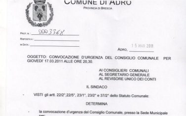 adro_convocazione_consiglio_comunale_17_marzo_unita_italia