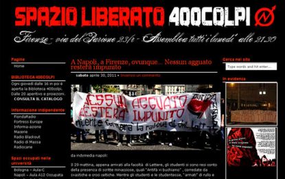 Firenze, arrestati 22 anarchici