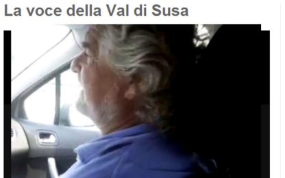 No Tav, Grillo: "Prove di dittatura". VIDEO