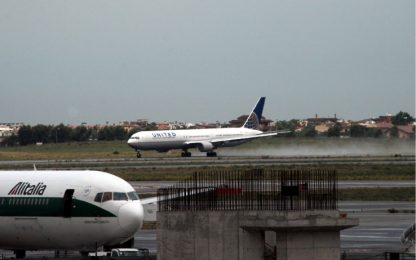 Maltempo: dirottati a Napoli alcuni voli in arrivo a Roma