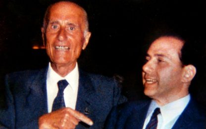Montanelli e Berlusconi, due uomini agli antipodi