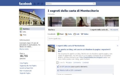 Su Facebook il precario svela i segreti di Montecitorio