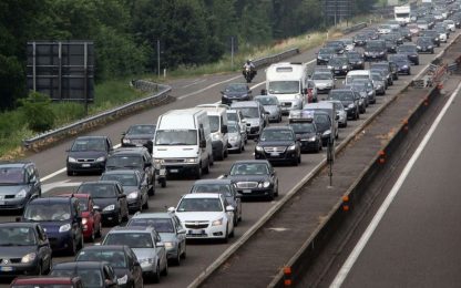 Controesodo, traffico intenso e code sulle autostrade italiane