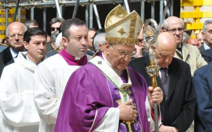 L'Aquila, il Vescovo attacca i politici: "Quante bugie"