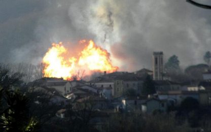 Massa Carrara, esplode metanodotto. Quattro feriti gravi
