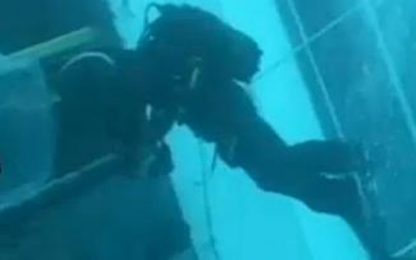 Costa Concordia, il lavoro sott'acqua dei sub: VIDEO