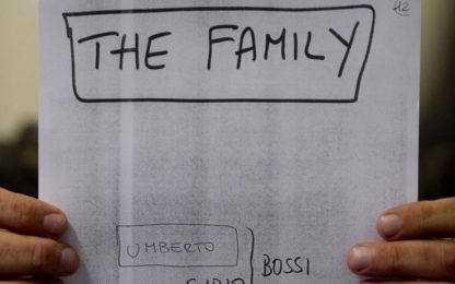 Nella cartella “The Family” le spese per la famiglia Bossi