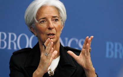 Lagarde (Fmi): bene il risanamento e le riforme dell’Italia