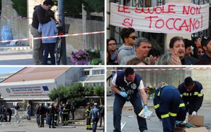 Terrore a Brindisi: esplode bomba a scuola, muore una 16enne