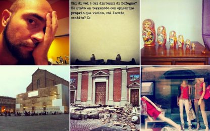 Sisma in Emilia, una notte di paura e solidarietà online