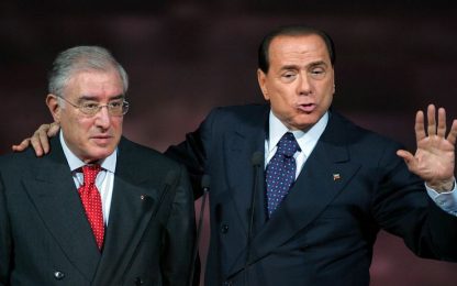 Dell'Utri indagato per estorsione ai danni di Berlusconi