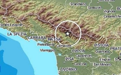 Terremoto, forte scossa in Toscana. Trema anche l’Emilia