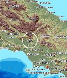 Terremoti, scossa in provincia di Frosinone: nessun danno