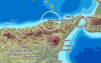 Sisma in Sicilia: due forti scosse in provincia di Messina