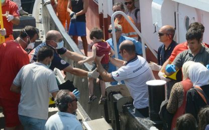 Quattro diversi sbarchi in Sicilia, 350 migranti sulle coste