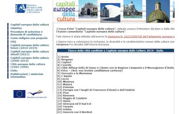 Cultura: Capitale europea 2019, le candidate ufficiali