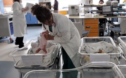 Istat: 5mila nascite in meno nel 2014, record dall'Unità