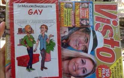 Barzellette sui gay allegate a "Visto": polemiche sul web