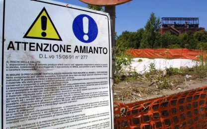 Amianto, in Italia bonificati solo 800 siti su oltre 30mila