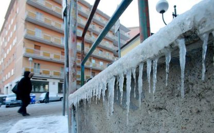 Maltempo, gelo sull’Italia. Scuole chiuse in diverse zone