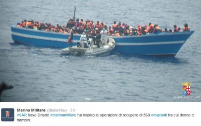 Migranti, "circa 3000 persone alla deriva nel Mediterraneo"