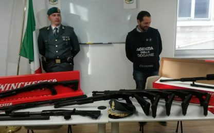 Trieste, sequestrato carico di 800 fucili a pompa