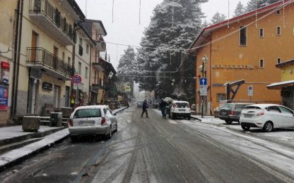 Italia nella morsa del freddo. Neve anche a bassa quota al Centro-Sud