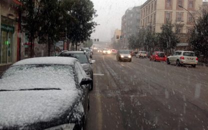 Ancora freddo in tutta Italia, nuova allerta neve al Centro-Sud