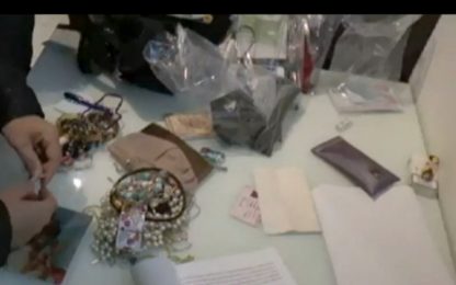 Furto di gioielli per 7 mln in una casa a Torino: 4 arresti