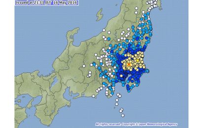 Terremoto in Giappone, nessun allarme tsunami: ripresi i trasporti