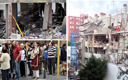 Milano, esplosione in una palazzina: tre morti, due bimbe ustionate