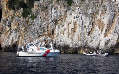 Salerno, si cercano ancora i tre sub scomparsi a Palinuro