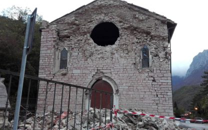 Ussita dopo il terremoto, le immagini dal drone: video