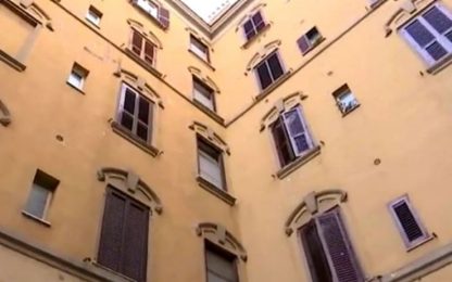 Crepe in un palazzo in centro a Roma: evacuate 20 famiglie