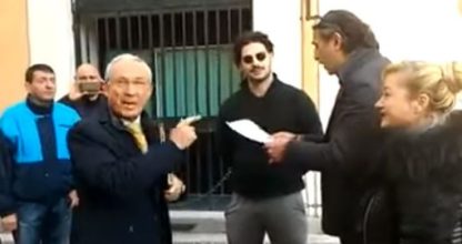 Osvaldo Napoli aggredito davanti a Montecitorio. VIDEO