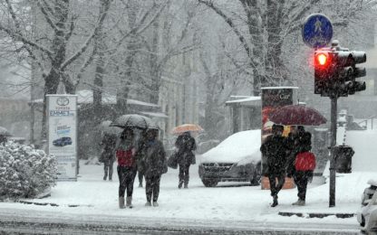 Maltempo: allerta in Sardegna, neve in Piemonte