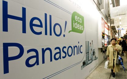 Panasonic conquista Sanyo e sfida Samsung