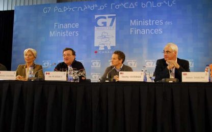 G7 in Canada, le banche paghino i costi della crisi